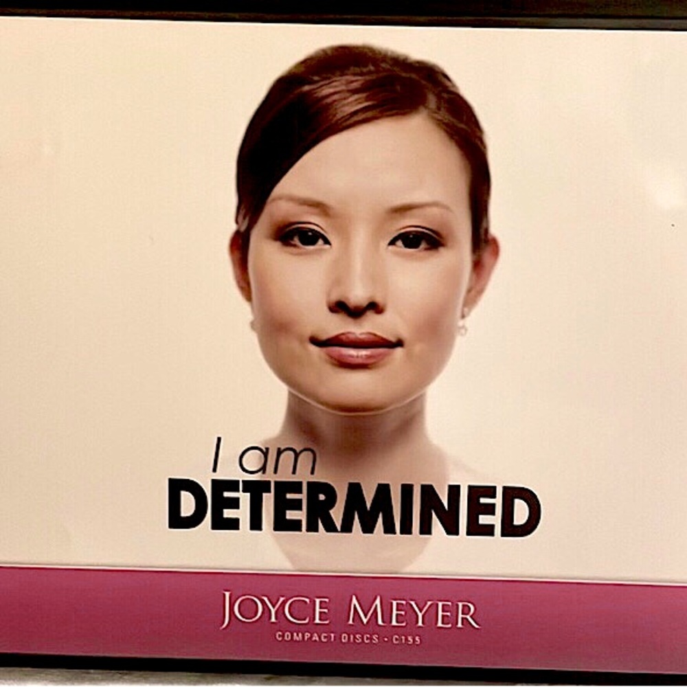 Joyce Meyer Ministries “I Am Determined” 8 disk Digital Audio Teachings